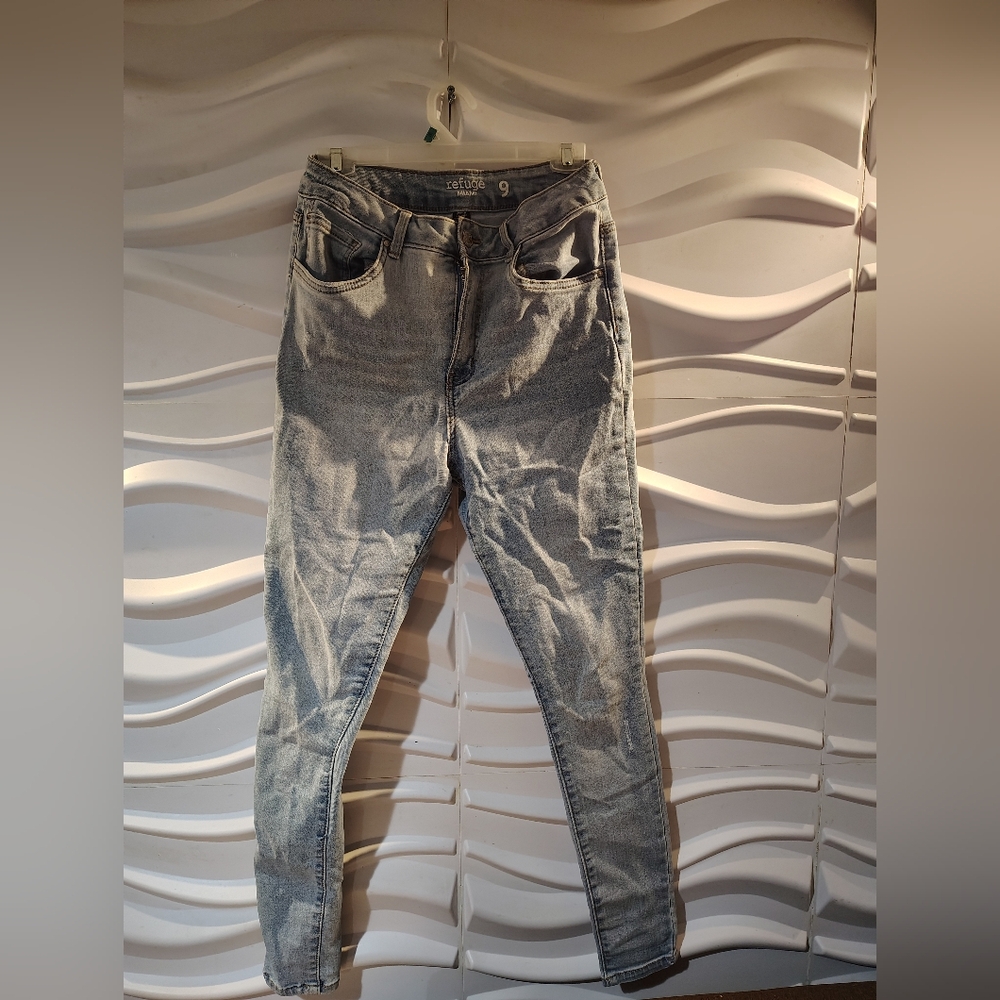 Pre-owned Refuge Miami Light Blue Denim Jeans Size 9